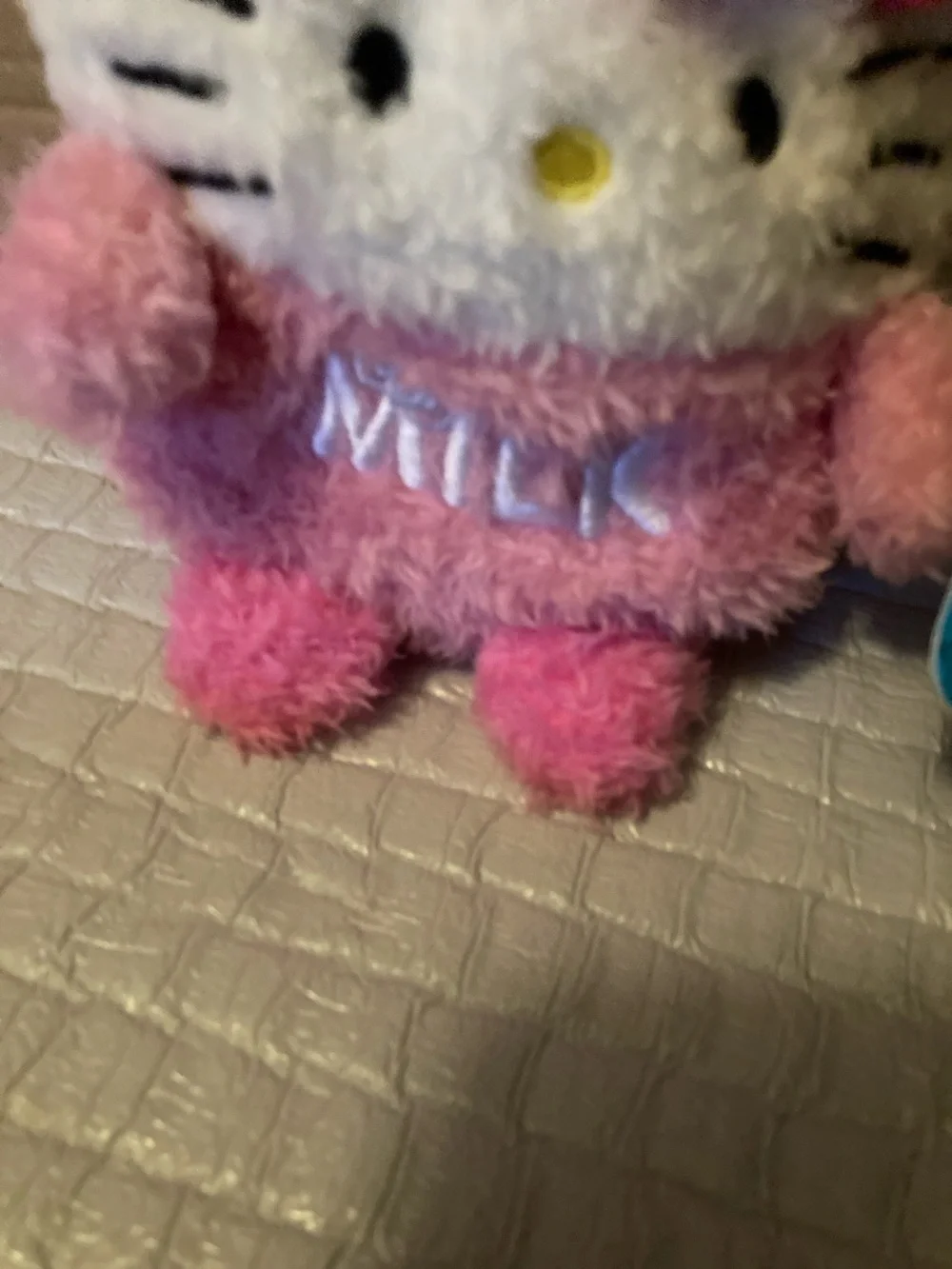 Hello Kitty Pink Plush with Cherry Bow